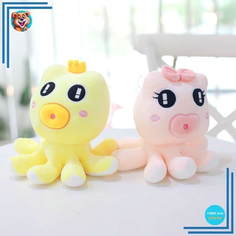 Peluche pieuvre pour bébé – Image 2