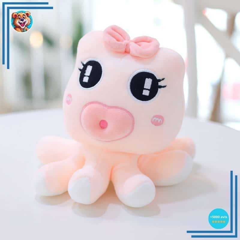 Peluche pieuvre pour bébé