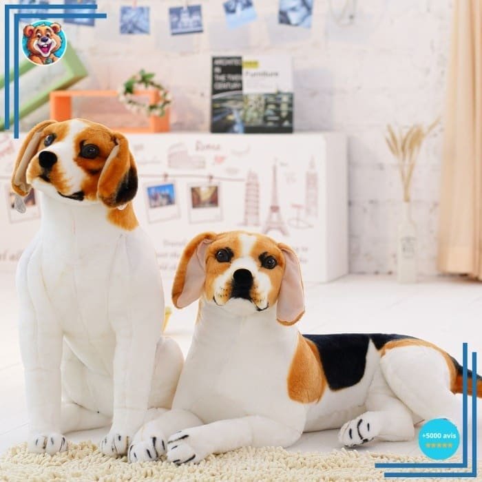 Peluche chien beagle – Image 2