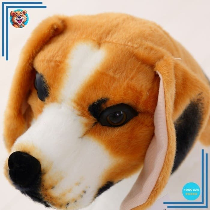 Peluche chien beagle – Image 3