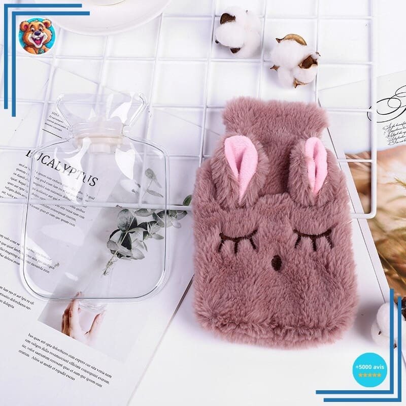 Peluche lapin chauffante