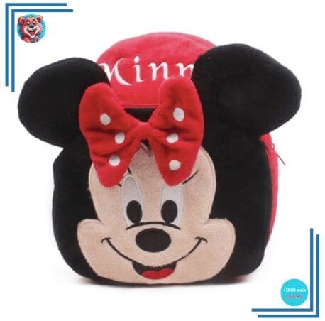 Sac à dos en peluche Minnie