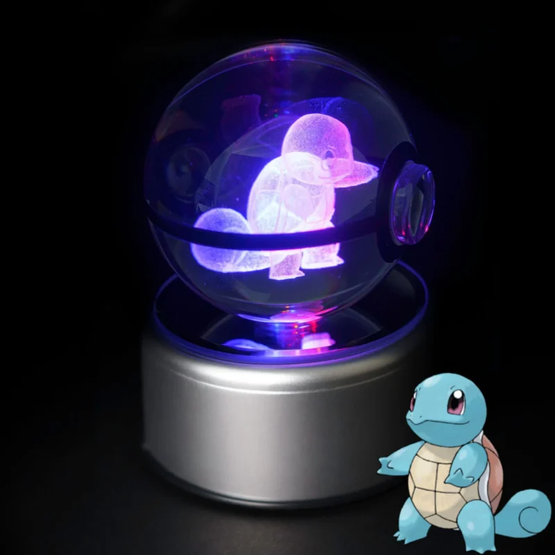Pokéball Lumineuse en Cristal Pokémon – Image 15
