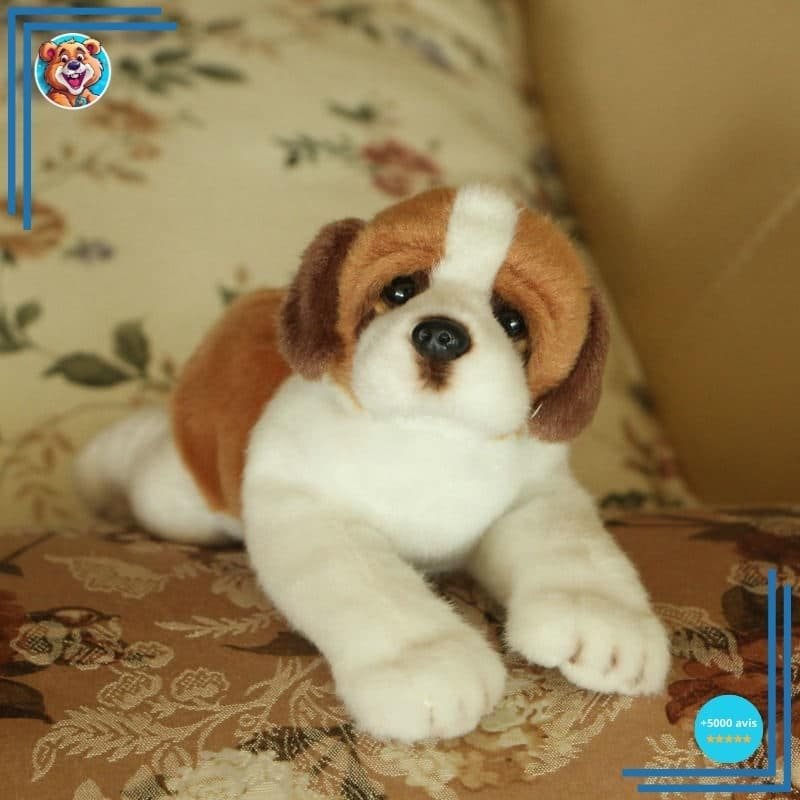 Peluche chien Saint-richard – Image 4