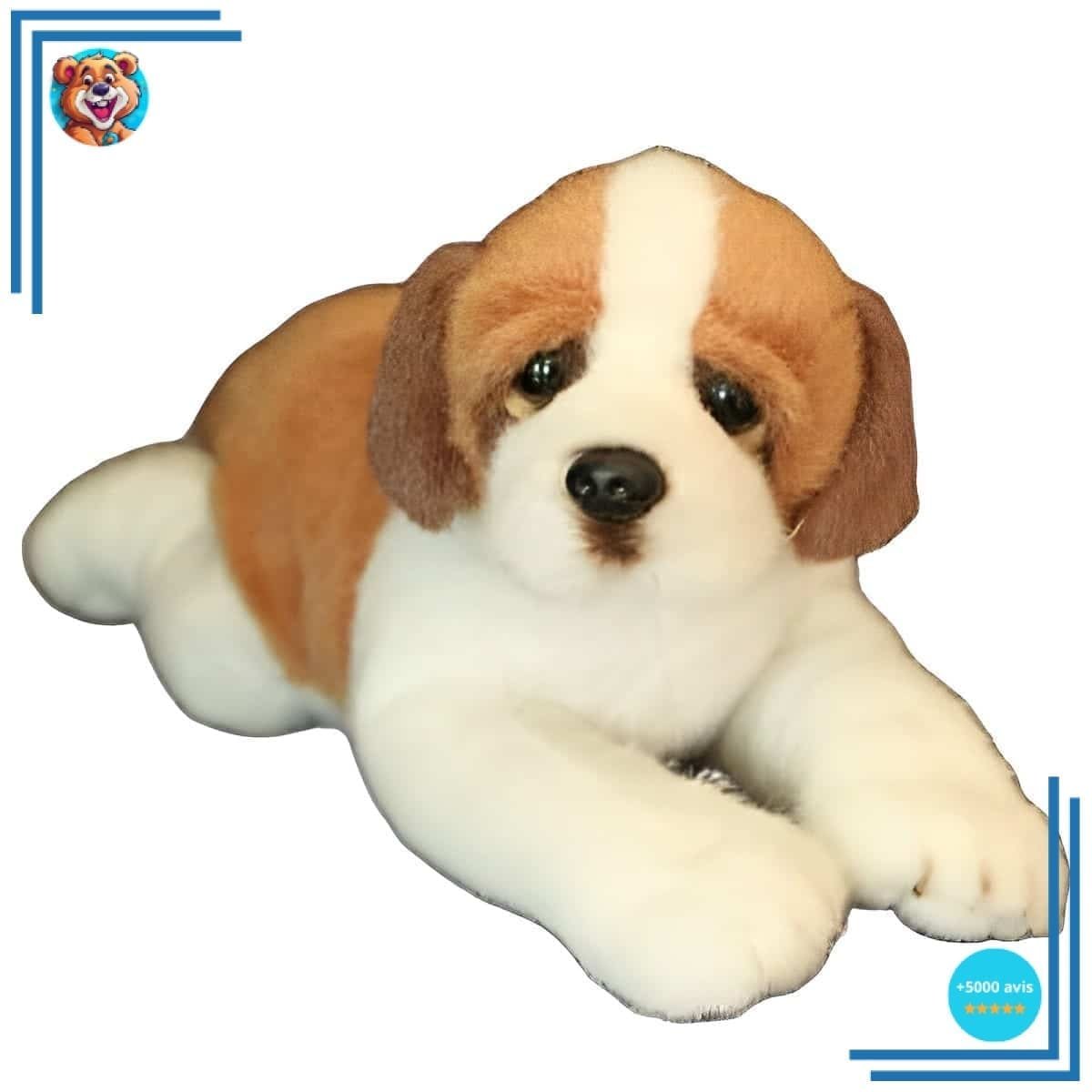 Peluche chien Saint-richard