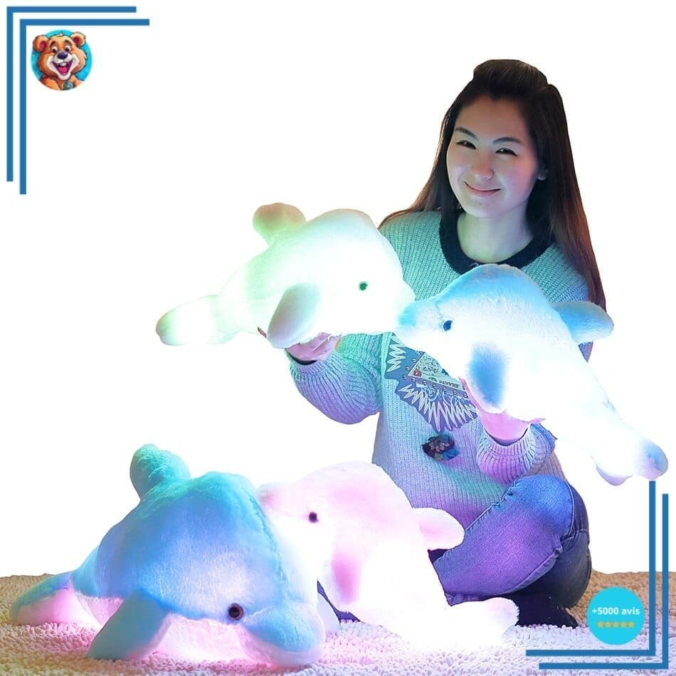 Peluche dauphin lumineux – Image 2
