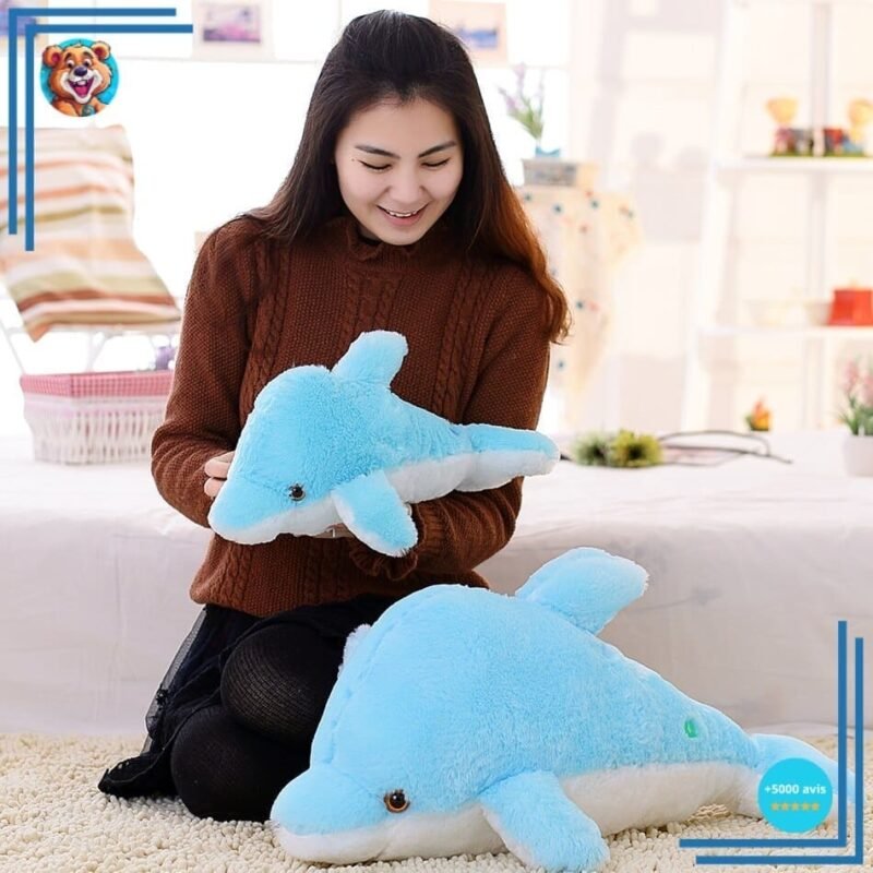 Peluche dauphin lumineux – Image 5
