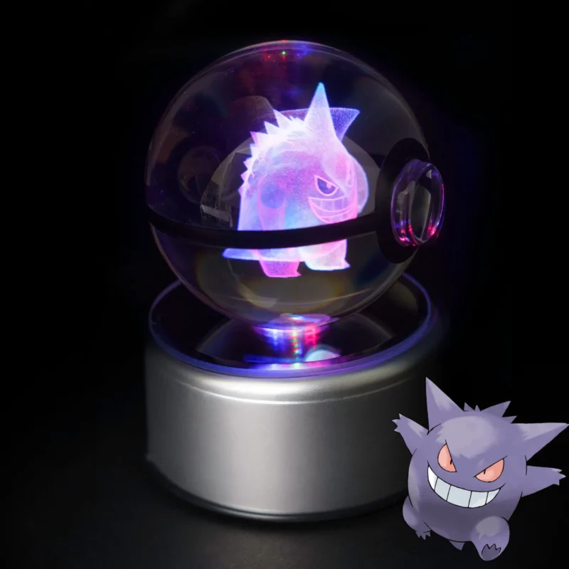 Pokéball Lumineuse en Cristal Pokémon – Image 17