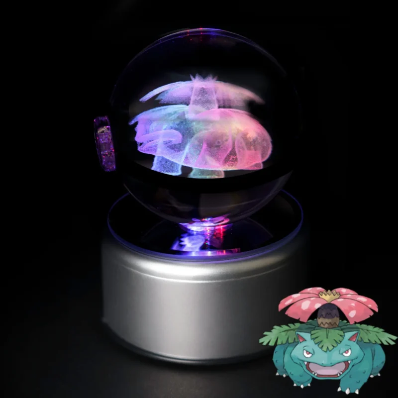 Pokéball Lumineuse en Cristal Pokémon – Image 19