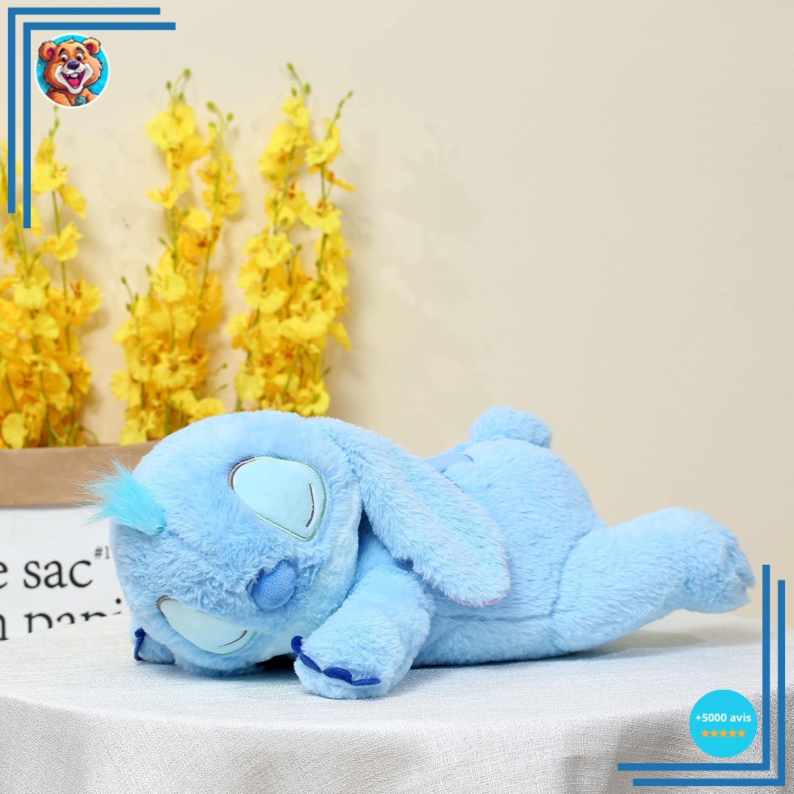 Grande Peluche Stitch qui dort – Image 2