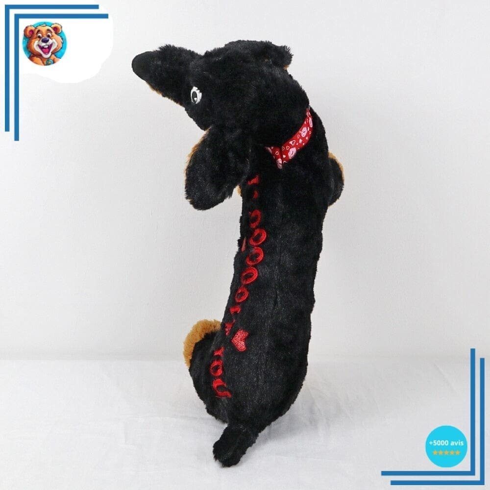 Peluche Chien Saucisse Bébé : Au meilleur prix – Image 3