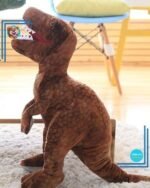Peluche Dinosaure Marron