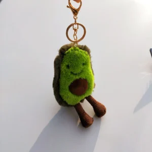 Peluche avocat bébé porte-clés