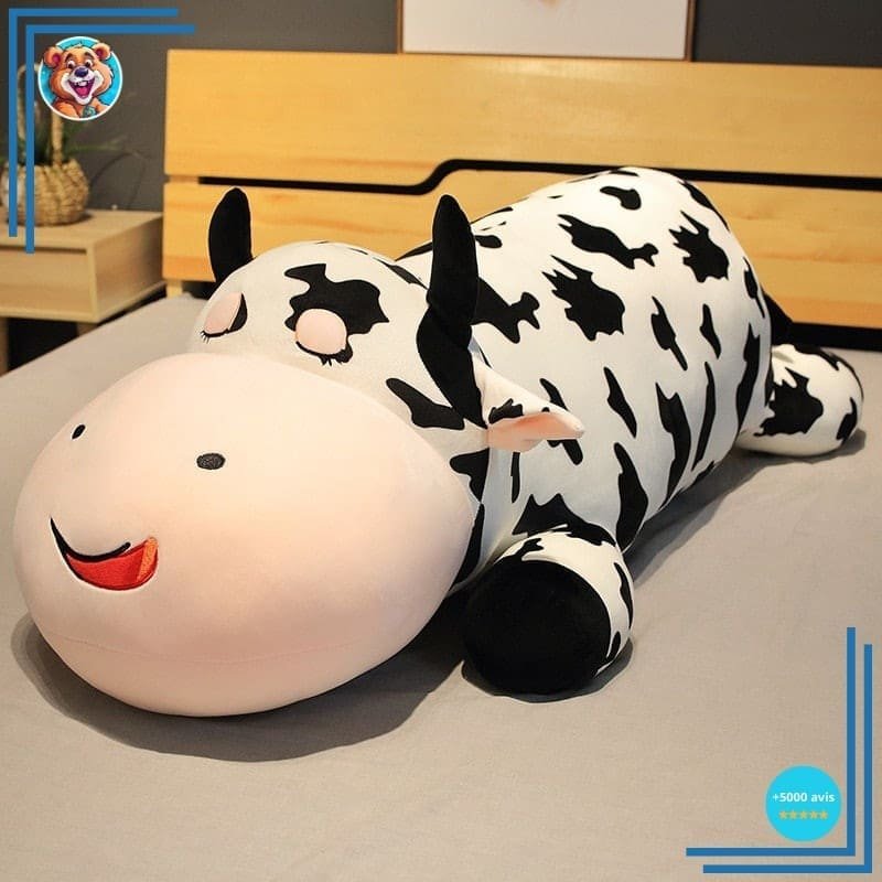 Peluche vache allongée – Image 2
