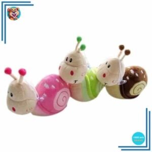 Peluche petit escargot suprise