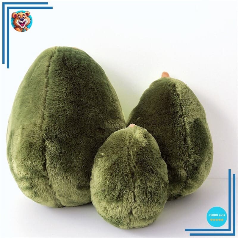 Peluche avocat poilu – Image 2