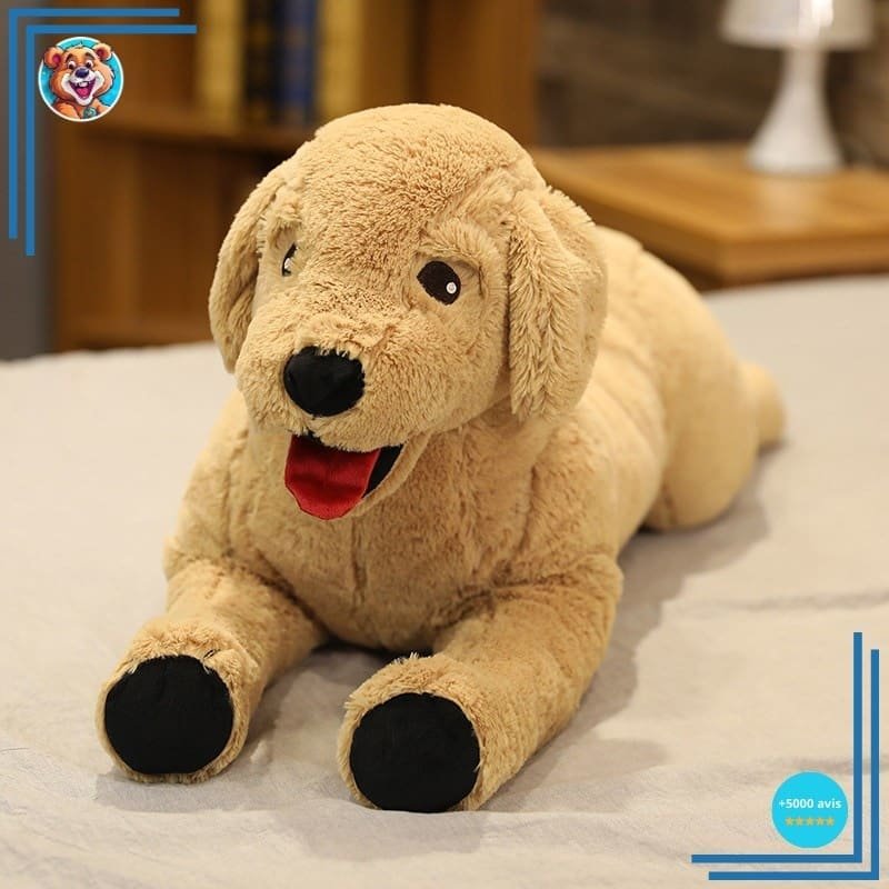 Peluche chien labrador doux – Image 2
