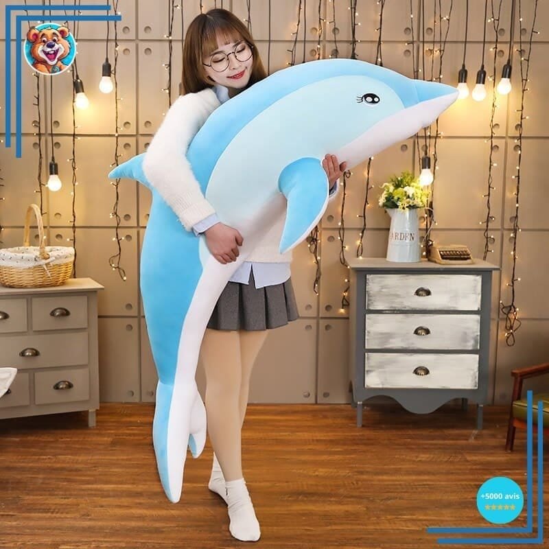 Peluche dauphin pour fille – Image 4