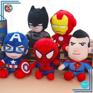 Peluches Marvel et DC