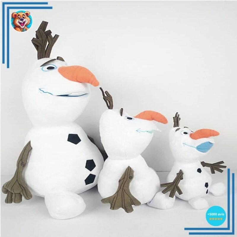 Lot de 3 Peluches Olaf – Image 2