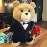 Ours en peluche Ted avec costume