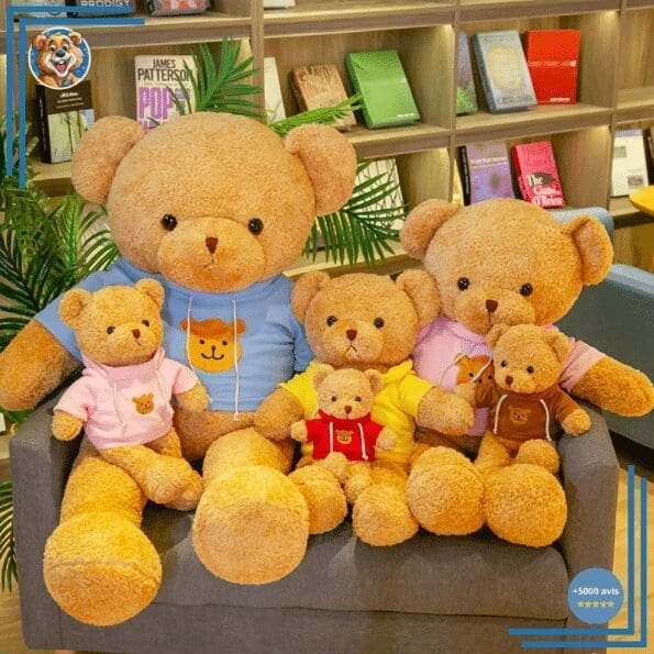 Ours en peluche avec pull – Image 4