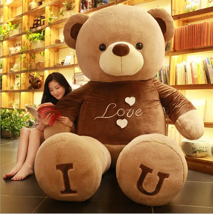 Ours en peluche avec t-shirt “Love” – Image 3