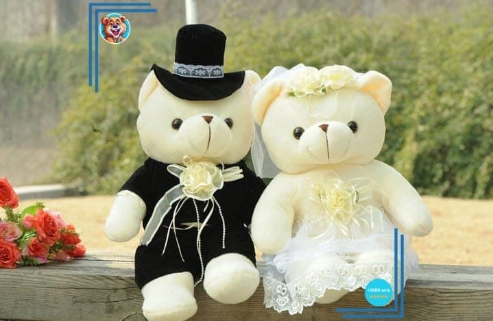 Ours en peluche romantique – Image 2