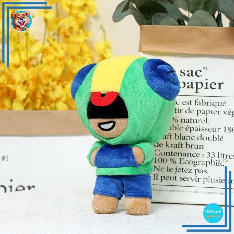 Pack Peluche Brawl Stars Spike et Léon – Image 3