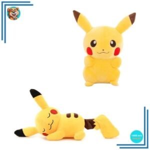 Pack de peluche Pikachu qui dort super mignon