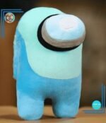 Peluche Among Us bleue turquoise