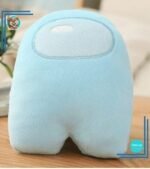Peluche Among Us turquoise