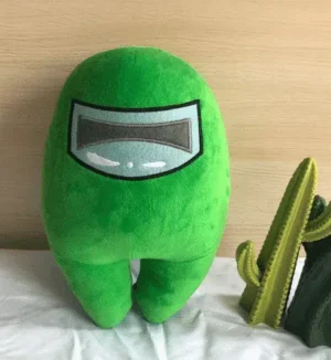 Peluche Among Us verte trop cool