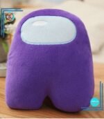 Peluche Among Us violette
