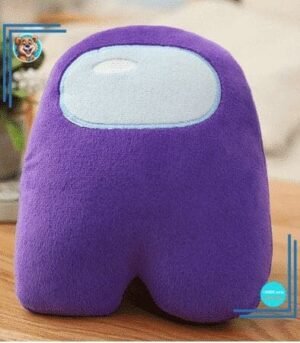 Peluche Among Us violette
