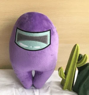 Peluche Among Us violette trop cool