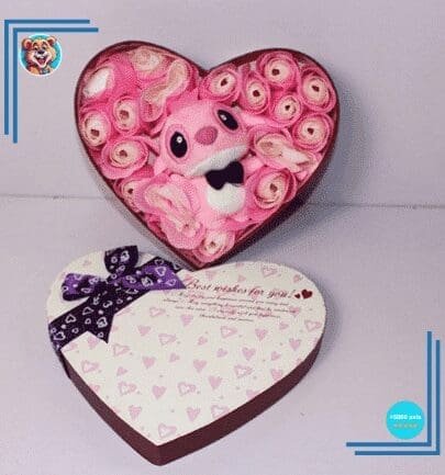 Peluche Angel coffret amour