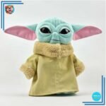 Peluche Baby Yoda bleu