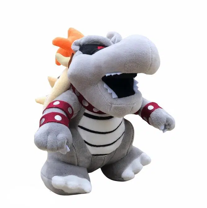 Peluche Bowser sec Mario