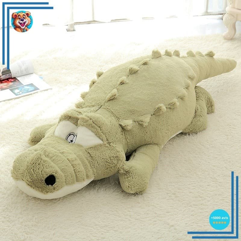 Peluche Crocodile oreiller verte – Image 2
