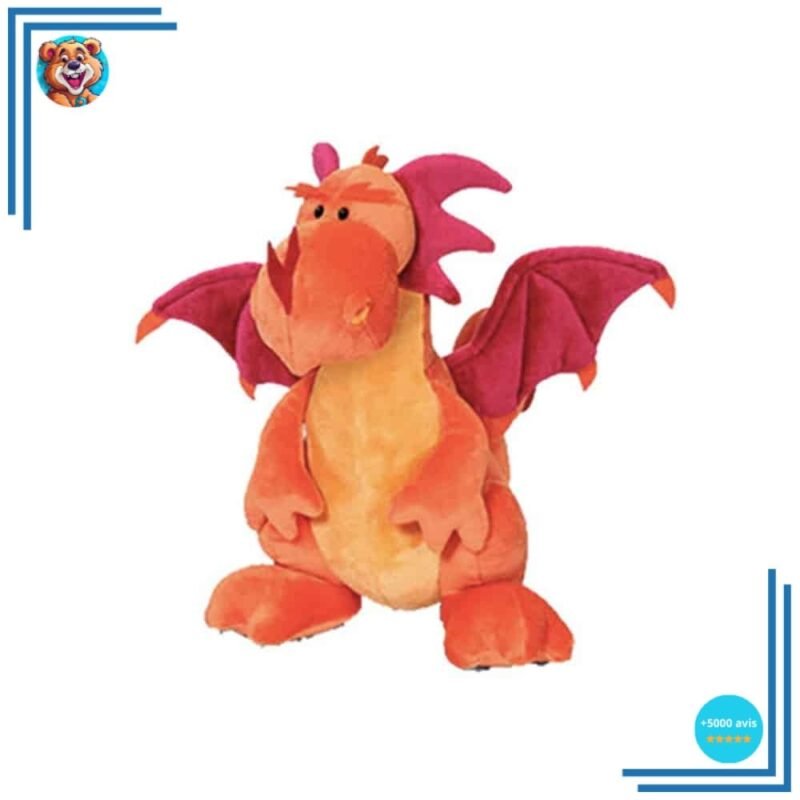 Peluche Dragon orange