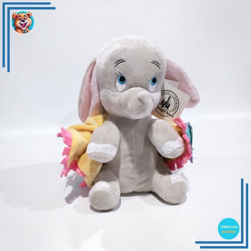 Peluche Dumbo dans sa couverture – Image 2