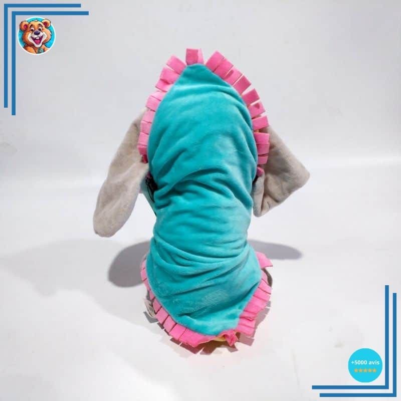 Peluche Dumbo dans sa couverture – Image 3