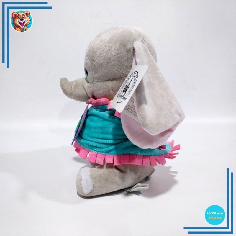 Peluche Dumbo dans sa couverture – Image 4
