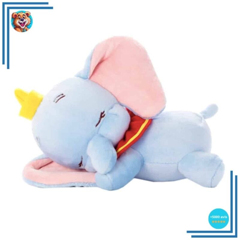 Peluche Dumbo qui dort trop mignon