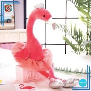 Peluche Flamant Rose rose
