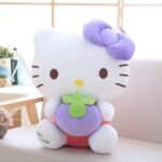 Peluche Hello Kitty myrtille