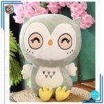 Peluche Hibou Kawaii vert