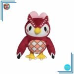 Peluche Hibou bordeaux