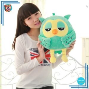 Peluche Hibou vert